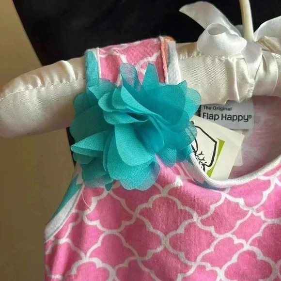 GIRLS FLAP HAPPY DRESS NWT SIZE 2 - Picture 5 of 6
